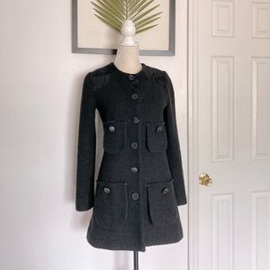 GUC Classic Desigual buttoned coat 36